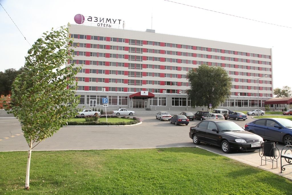 Azimut Hotel Astrachan Buitenkant foto